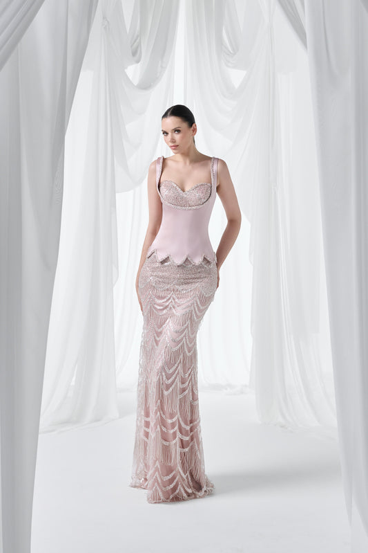 So Lady Model 4078 Uzun Abiye Elbise
